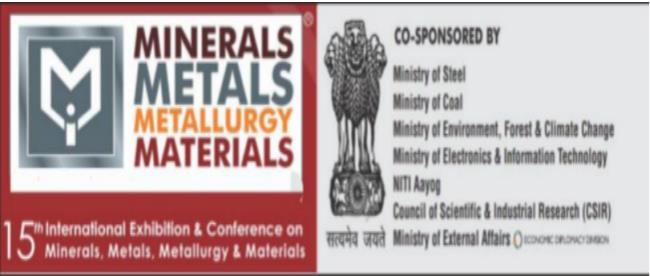 2026 年第十五届印度国际矿物、金属、冶金及材料展