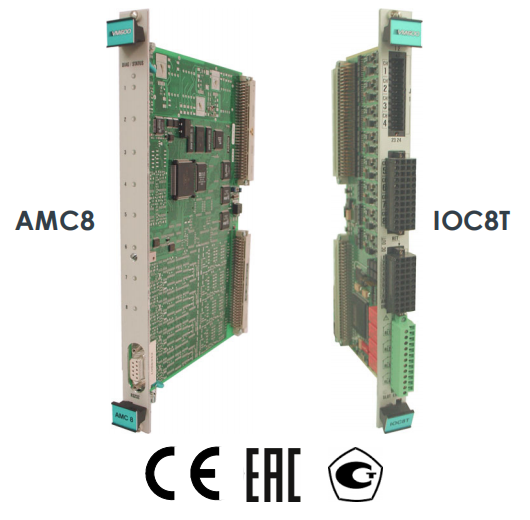 Vibro-Meter VM600 AMC8 和 IOC8T 模拟监控卡对