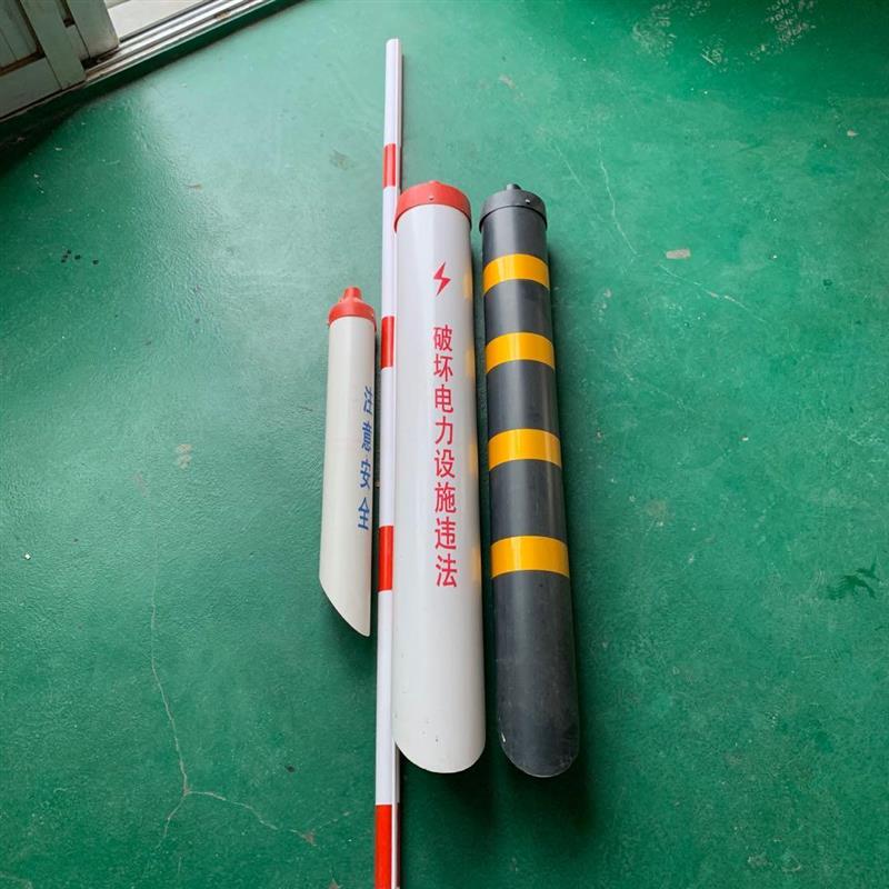 pvc拉线保护套 红白过道警示管