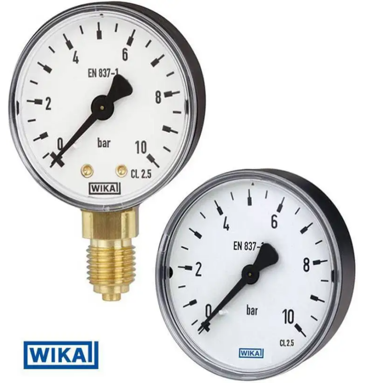 WIKA威卡压力表111.10标准型111.11焊接型符合ISO 5171