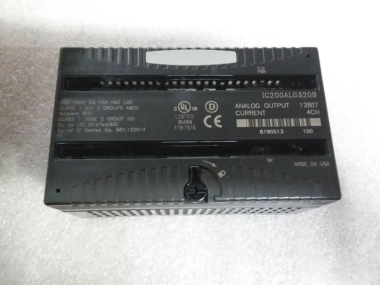 美国GE——IC200DTX200变频器处理器输入模块触摸屏质保一年